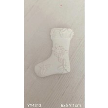 Yoyomold YY4313 Yılbaşı &ccedil;orap Obje Silikon Kalıp