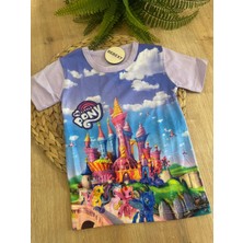 bebexy Kız Tişört Pony Baskılı