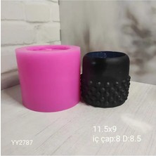 Yoyomold YY2787 Boncuk Saksı 11.5x9 Silikon Kalıp