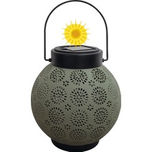 Blue Apple Güneş Enerjili Dekoratif LED Fener / Askılı Bahçe Feneri / Bahçe Dekorasyon Feneri / BA-SL25R