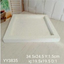 Yoyomold YY3835 Kare Büyük Sunumluk