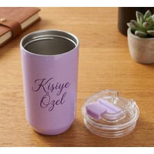 Kişiye Özel Termos Paslanmaz Çelik Termos Bardak 400 ml Sevgiliye Hediye Masaüstü Termos