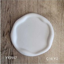Yoyomold YY3957 Dalgalı Yuvarlak Sunumluk
