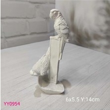 YOYOMOLD YY0954 Çubuk Üzerinde İkili Papağan Silikon Kalıp