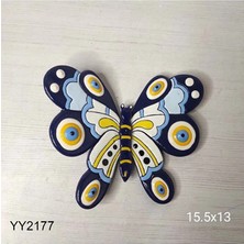 Yoyomold YY2177 Duvar Süsü Kelebek Nazarlık Desenli Silikon Kalıp