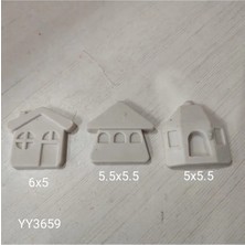 Yoyomold Evler Pano ve Duvar Süsü Silikon Kalıp