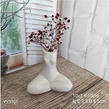 Yoyomold Soyut Kadın Vazo Silikon Kalıp