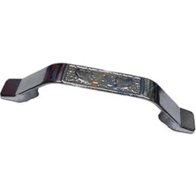 Marsilyan Dekoratif Zamak Kulp Içten - 64MM, Nikel, 1 Adet