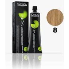 İnoa 8 Numara Açık Kumral Saç Boyası 60 ml (Oksidansız)
