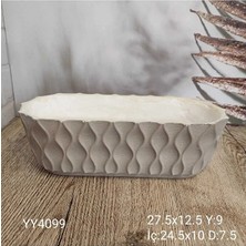 Yoyomold YY4099 Desenli Saksı Enine Geniş