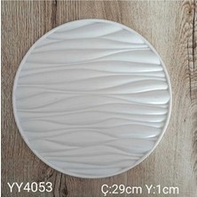 Yoyomold YY4053 Yuvarlak Tabanlık Tabanı Dalgalı