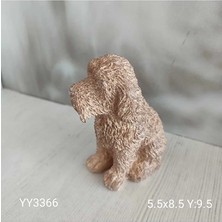 Yoyomold Sakallı Köpek Biblo Silikon Kalıp