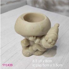 Yoyomold YY1439-MANTARA Sarılmış Cüce Silikon Kalıp