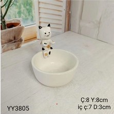 Yoyomold YY3805 - Isinan Kedi Mumluk - Silikon Kalip, YY3805, Silikon Kalip Tüm Modeller