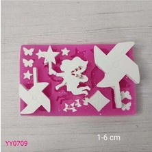 YOYOMOLD YY0709 Çoklu Model Rüzgar Gülü Peri Silikon Kalıp