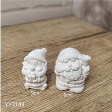 Yoyomold YY3143 Noel Baba 2li Takım Silikon Kalıp