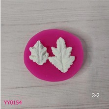 YOYOMOLD YY0154 İki Farklı Yaprak Silikon Kalıp