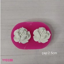YOYOMOLD YY0188 İkili Gül Silikon Kalıp