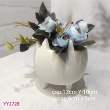 Yoyomold YY1728-KEDI Soyut Saksı Silikon Kalıp