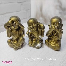 Yoyomold YY1652-3LÜ Buda Görmedim Duymadım Bilmiyorum 14CM Silikon Kalıp