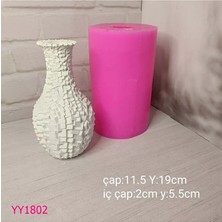 Yoyomold YY1802-KÜP Küp Vazo Silikon Kalıp