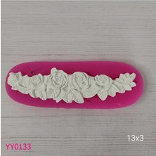YOYOMOLD YY0133 Bordür Gül Ağacı Silikon Kalıp