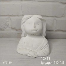 Yoyomold YY2180 Mona Lisa Saksı Silikon Kalıp