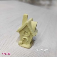 Yoyomold YY1130-UZUN Bacalı Üçgen Çatılı Ev Silikon Kalıp