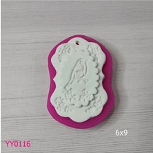 YOYOMOLD YY0116 Kuş ve Çiçek Desenli Silikon Kalıp