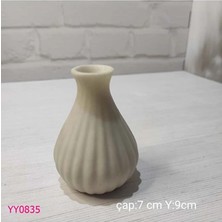 YOYOMOLD YY0835 Dikey Çizgili Vazo Silikon Kalıp