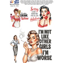 Mavi Sanat Ütü ile Rub On Transfer Kağıdı A4 Model No: 0033