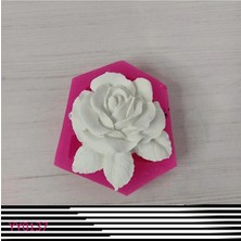 YOYOMOLD YY0137 Yapraklı Gül Silikon Kalıp