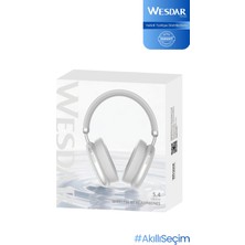 Wesdar K-283H Bluetooth Kulak Üstü Katlanabilir Taşıma Çantalı Kulaklık