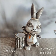 Yoyomold Mutlu Tavşan Happy Rabbit Kız Silikon Kalıp