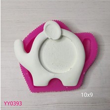 YOYOMOLD YY0393 Sevimli Fil Çerçeve Silikon Kalıp