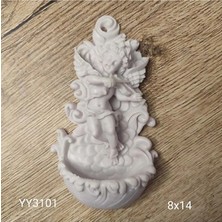 Yoyomold YY3101 Kurnalı Melek Model 1 Silikon Kalıp