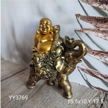 Yoyomold YY3769 - Fil Üzerinde Buda - Biblo - Silikon Kalip, YY3769, Silikon Kalip Tüm Modeller