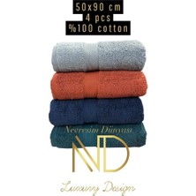 Datatek Nevresim Dünyası 50X100 4'lü Havlu Prime 5
