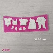 YOYOMOLD YY0719 Pano Bebek Kıyafetleri Silikon Kalıp