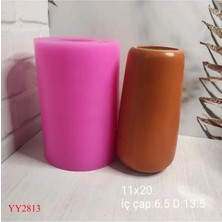 Yoyomold YY2813 Vazo 11X20 Silikon Kalıp