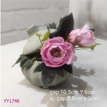 Yoyomold YY1746-KABAK Saksı Kapaklı Silikon Kalıp