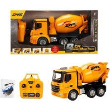 Datatek 5084 Sun-Rst-Rc Iş Makinesi 1 18 Beton Mikseri Ff 9ch 3 7V USB 2 4 Ghz Sesli Işı