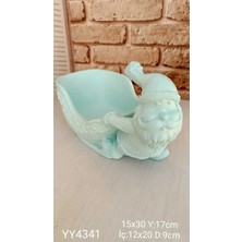 Yoyomold YY4341 Yılbaşı Kızaklı Noel Baba Biblo Silikon Kalıp