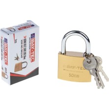 Bay-Tec Asma Kilit Sarı Eko 50 mm MK2345 Baytec