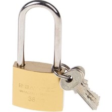 Bay-Tec Asma Kilit Sarı Uzun Eko 38 mm MK2351 Baytec