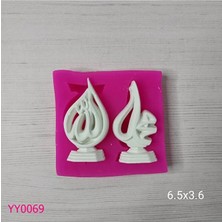 YOYOMOLD YY0069 Allah Muhammed Lafızı Silikon Kalıp