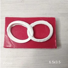 Yoyomold YY2669 Iç Içe Geçmiş Yüzük Silikon Kalıp