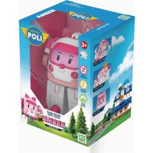 Renklime Robocar Poli Büyük Transforming Robot Amber