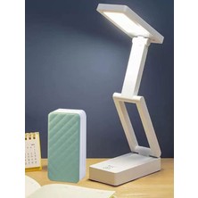 Blue Apple Masaüstü Şarjlı Katlanabilir Portatif LED Aydınlatma / BA-CL11G YEŞİL