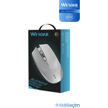 Wesdar X536 Rgb Sessiz Çift Modlu (2.4g + Bluetooth) Mouse